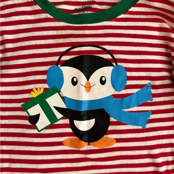 Kid’s 2 piece Penguin Red & White Striped Pajamas Size 8
OFFERS WELCOME~ - Picture 3 of 3